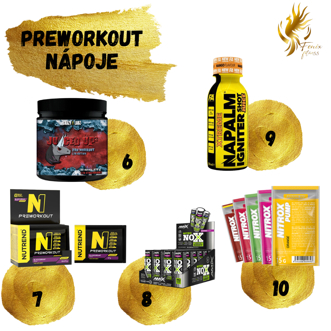 pre-workout nápoje II